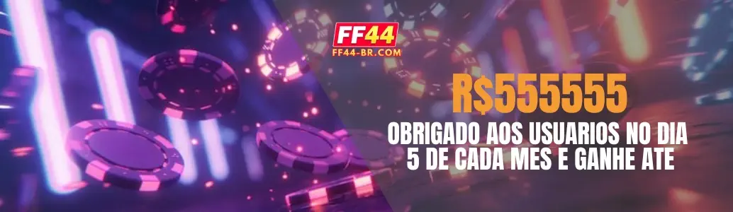 FF44 Caça Níqueis banner